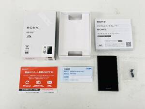 SONY WALKMAN NW-A105 Aseries 16GB デジタルメディアプレーヤー ブラック W11
