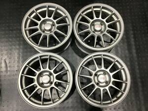 OZ Racing SUPER LEGGERA super reje-la15 -inch 7J +37 100-4H aqua Vitz Fit etc. 