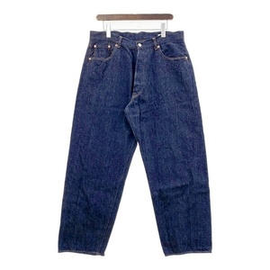 COMOLI 24SS DENIM 5 POCKET PANTS Z01-03003 デニム 5P パンツ ジーンズ ワイドシルエット メンズ サイズ3 L相当 コモリ ズボン DM11696■