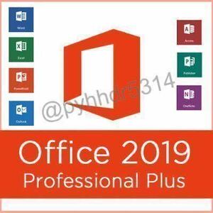 【即対応★永続認証】 Microsoft Office 2019 Professional Plus 正規認証 永年　プロダクトキー 自己アカウント管理 いつでも対応