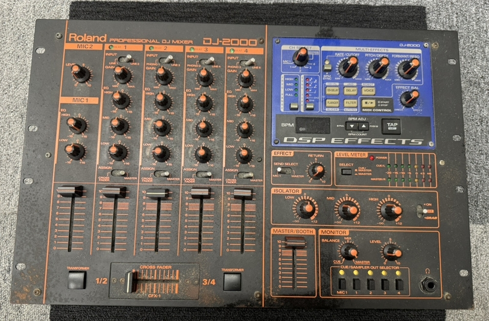Yahoo!オークション -「roland dj-2000」(DJミキサー) (DJ機器 Yahoo!オークション -「roland dj-2000」(DJミキサー) (DJ機器