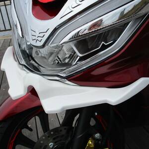 PCX【JF81/KF30】デビルフロントウィング(ホワイト色)入荷です