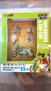 ☆4.1 新品 未開封 DESKTOP REAL McCOY ドラゴンボールZ 05 GOKOU & CHI-CHI 孫悟空＆チチ デスクトップリアルマッコイ メガハウス