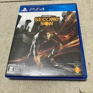 【PS4】 inFAMOUS Second Son [通常版]ジャケット汚れ