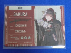 ★サクラ カードダス 勝利の女神：NIKKE メタリックパスコレクション Ver.2 カード メガニケ