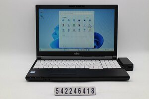 富士通 LIFEBOOK A579/BX Core i5 8265U 1.6GHz/8GB/256GB(SSD)/Multi/15.6W/FWXGA(1366x768)/Win11 【542246418】