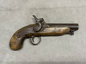 5#G1a/4254 ornamental gun hand gun model gun replica old style gun wooden present condition / not yet verification 60 size 