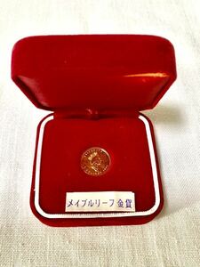  Maple leaf gold coin original gold 1|10oz 24 gold in goto3.11g