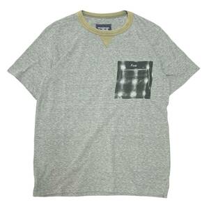 TAKAHIROMIYASHITA the Soloist タカヒロミヤシタザソロイスト　Pocket Print T-Shirts グレー サイズ:XS