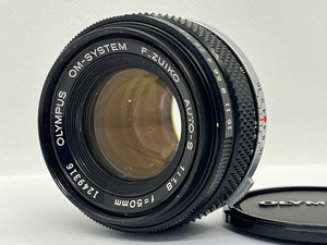 ★良品★ オリンパス OLYMPUS OM-SYSTEM F.ZUIKO AUTO-S 50mm F1.8 単焦点　#0304-9