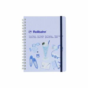 ｢新品未開封品｣ ロルバーン ポケット付きLサイズ フェイブ ライトブルー 完売商品 Rollbahn リングノート