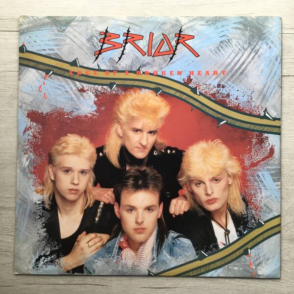 BRIAR EDGE OF A BROKEN HEART UK盤 THIN LIZZY BOYS ARE BACK IN TOWN COVER