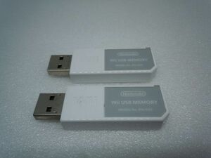 ◆夏の大感謝祭◆USBメモリ 16GB 2個 任天堂 Wii RVL-035 WindowsでFormat済