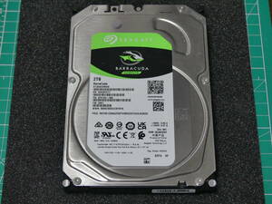 ①◆中古・美品◆シーゲイト[Seagate]内臓HDD　ST2000DM008　SATA接続　2TB　7200rpm◆