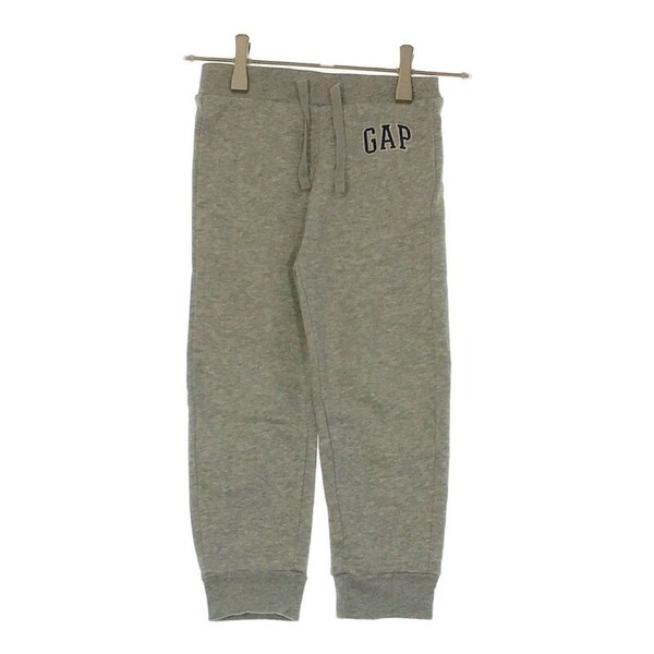 【28234】 GAP ギャップ カジュアルパンツ サイズ105 グレー ブランド ラフ スウェット シンプル ベーシック 裏起毛 キッズ