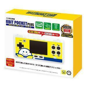 新品同様 FC用互換機 8bit pocket plus 色はbookoff 色