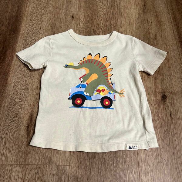 恐竜 90センチ　半袖 子供服 夏 男の子 トップス GAP Tシャツ