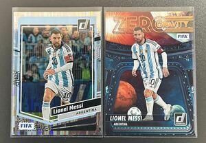 2023-24 Panini Donruss Soccer Lionel Messi Argentina Base Silver #1 Zero Gravity #5 2枚