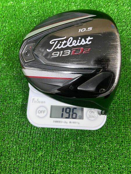 3 タイトリスト913D2 ドライバーヘッドのみ10.5度 Titleist