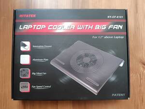 HIYATEK クーラーパッド HY-CF-6181 (ブラック) ノートパソコン用冷却ファン