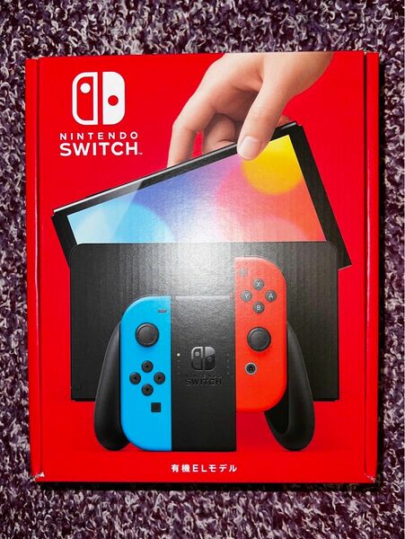 Nintendo Switch RED 任天堂 スイッチ ネオン カラー 有機EL 