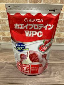 アルプロン ホエイプロテイン WPC 1kg とろけるイチゴミルク風味