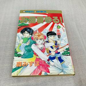 初版　お庭番参る！４　森みずほ　ボタニカコミックス　秋田書店　書房 漫画 コミック 本 古本 冊子 古書 印刷物