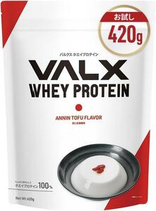 VALX Bulk s whey protein .. manner taste 420g trial 