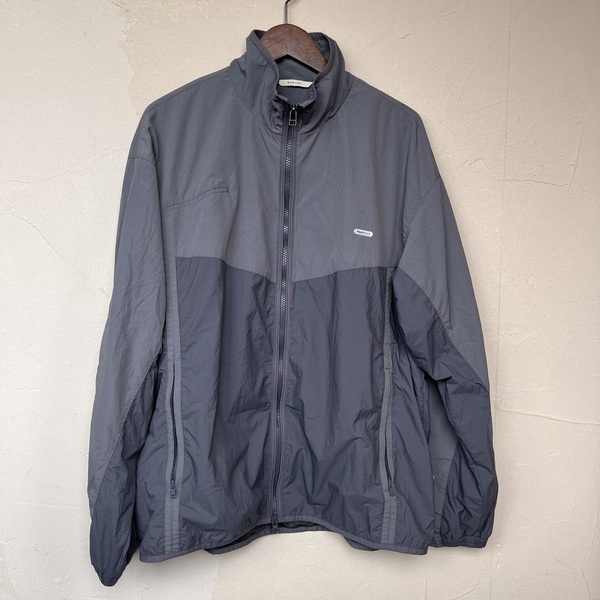 FARAH ファーラー(1LDK)Nylon Zip Up Jacket ナイロンジップアップジャケット テック メンズ ジャケット チャコールグレー系
