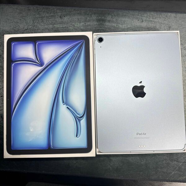 Apple iPad Air (M2) Wi-Fi+Cellular11インチ第6世代/128GB/ブルー/2024年5月モデル 