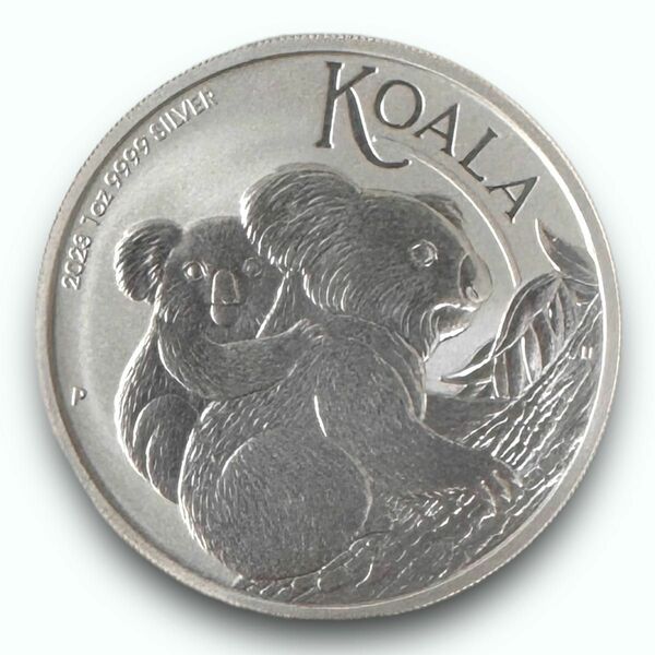 129-【2023年発行】オーストラリア コアラ銀貨 1オーストラリアドル 1オンス銀貨 FINE SILVER