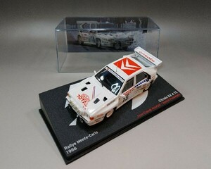 デアゴスティーニ ラリーカーコレクション 1/43 シトロエン BX 4 TC #15 1986 ラリーモンテカルロ