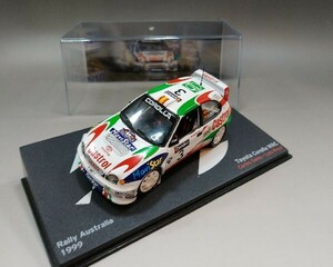デアゴスティーニ ラリーカーコレクション 1/43 トヨタ カローラ WRC #3 ラリーオーストラリア