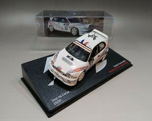 デアゴスティーニ ラリーカーコレクション 1/43 トヨタ カローラ WRC #33 2000 ツール・ド・コルスラリー