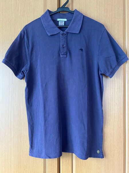 SCOTCH&SODA スコッチアンドソーダ ポロシャツ 半袖 半袖シャツ S パープル