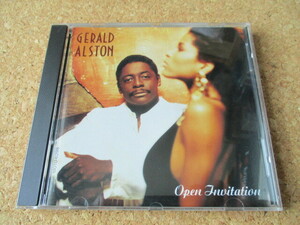 Gerald Alston/Open Invitation ジェラルド・アルストン 90年 大傑作・大名盤♪！廃盤♪！ソロ・アルバム♪！Manhattans♪マンハッタンズ♪