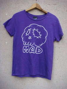 ビームス　BEAMS T 　Tシャツ　紫 SMALL