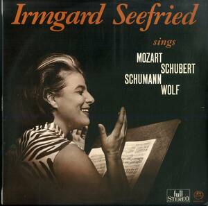 A00572945/LP/イルムガルト・ゼーフリート「イルムガルト・ゼーフリートの歌うリートの夕べ：Mozart、Shubert、Schumann、Wolf」