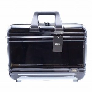  Zero Halliburton poly- car bone-to2way attache case hand shoulder bag car i knee lustre black black /TNT