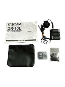 TASCAM( Tascam ) DR-10L булавка Mike магнитофон чёрный Youtube звук сбор интернет распределение Pod литье анимация фотосъемка Vlog сбор для 
