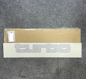 トヨタ　純正品　ランクル60 バックドアデカール　ターボ　turbo ステッカー