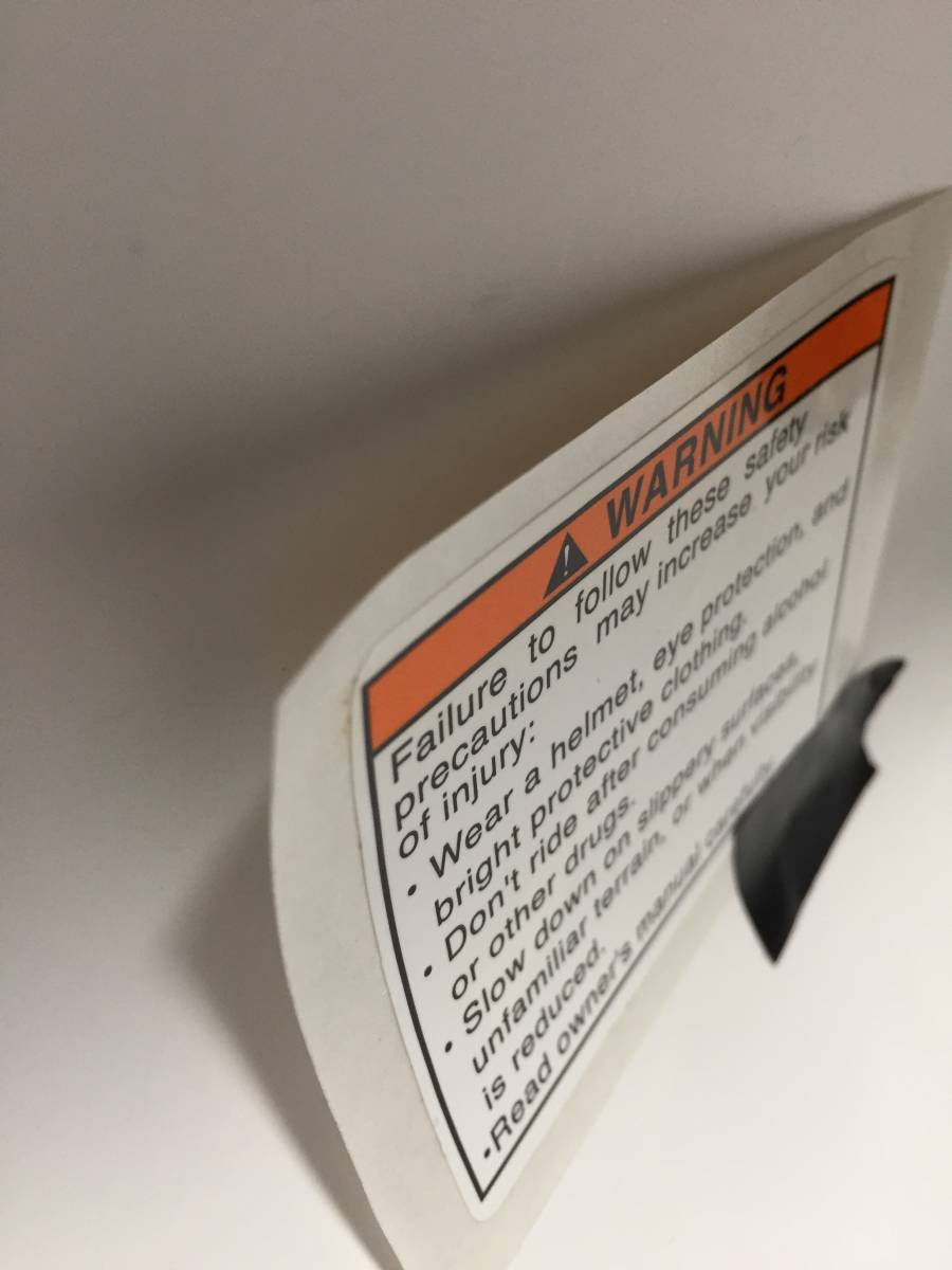 スズキ SUZUKI 純正 部品 北米 アメリカ 向け タンク コーション ステ