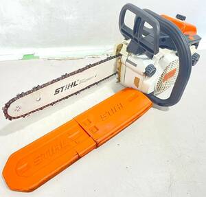 ★1円スタート【動画有り】STIHL スチール 020 エンジンチェーンソー 電動工具 大工道具 DIY 領収OK/直引可 k0511-3-6b