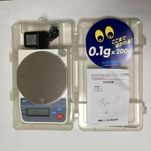 【動作品】 A&D デジタルはかり HL-200i 200g/0.1g エー・アンド・デイ