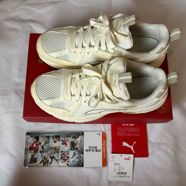 【PUMA】スニーカー ミレニオ テック LFS *02WARM WHT SnowMan(23.5cm)