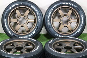 ＜鍛造!絶版サイズ!＞レイズ ボルクレーシング TE37SB 17in 6.5J+48 PCD139.7 6H パラダPA03 215/60R17C NV350キャラバン 200系ハイエース