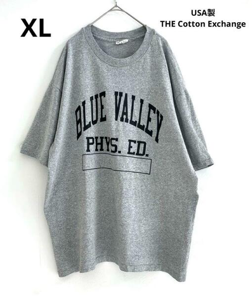 USA 製 THE Cotton Exchange カレッジプリント Tシャツ XL