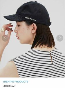 THEATER PRODUCTS フリー シアタープロダクツ　キャップ ブラック 帽子 CAP Cap 黒 
