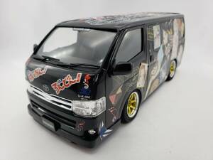  Toyota 200 Hiace movie K-On! pain car modified final product Junk 