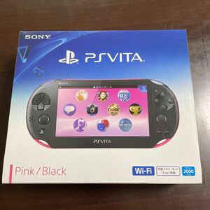 PlayStation Vita （PCH-2000シリーズ） Wi-Fiモデル ピンク/ブラック PCH-2000ZA15